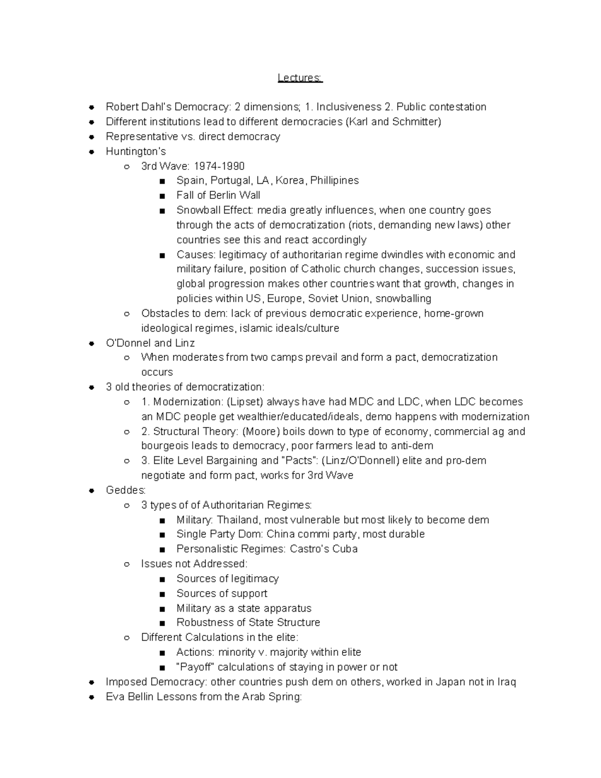 study-guide-summary-comparative-government-and-politics-lectures