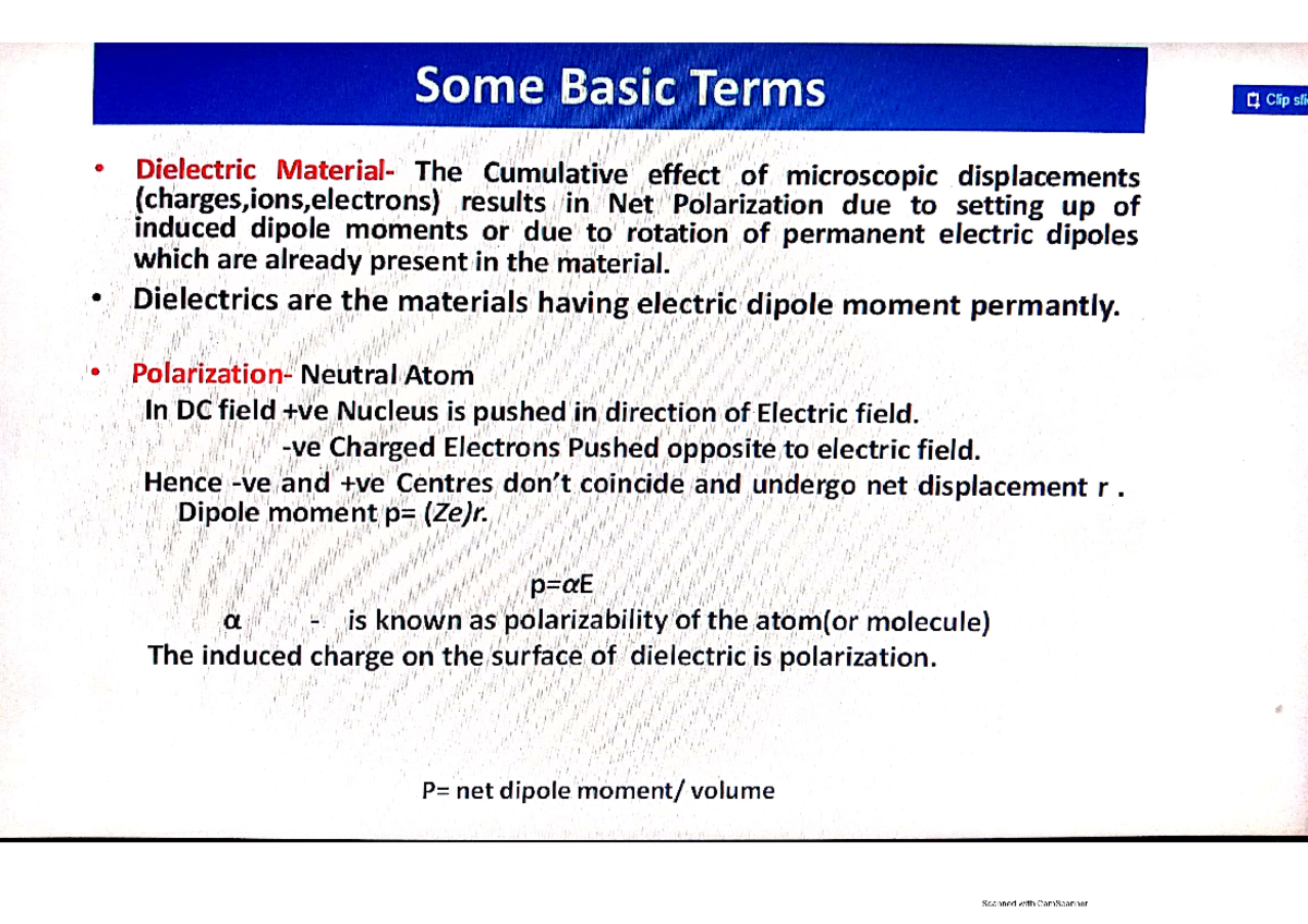 Ferroelectric Materials - Material Characterization Techniques - Studocu