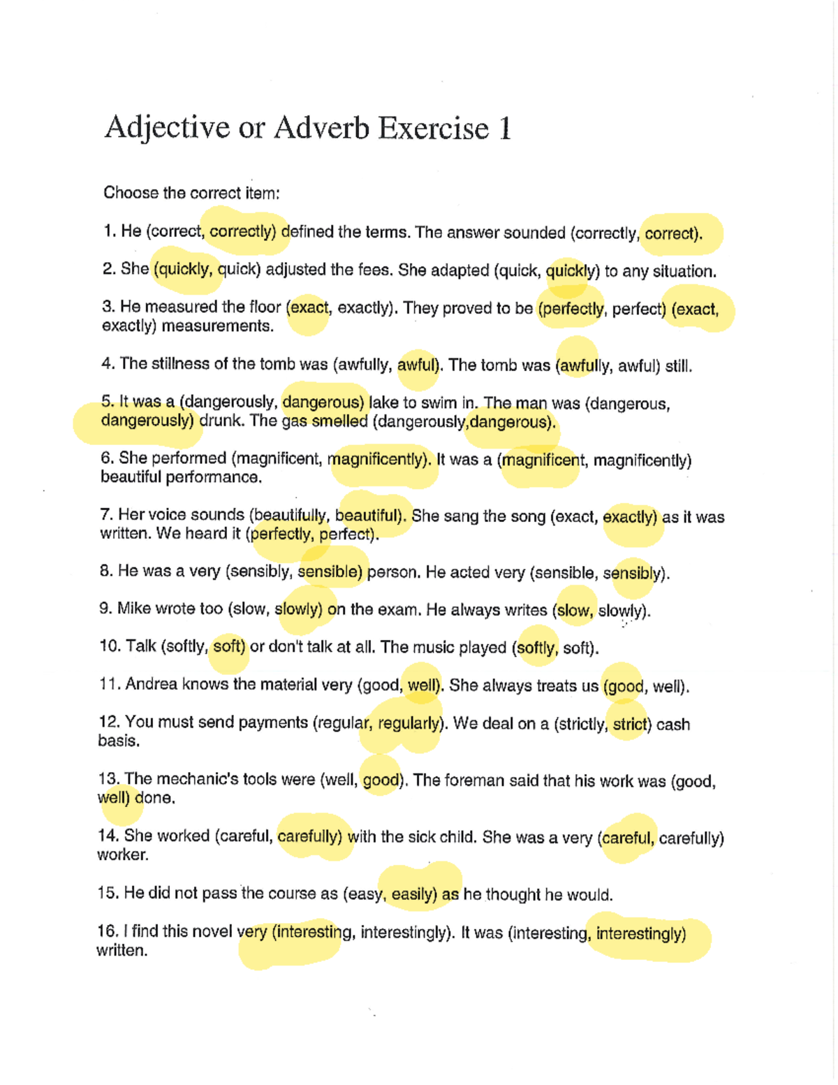 3-3+Adjective+or+Adverb+Exercise+1+Jan+27+2020 - ENGL 4858 - Studocu