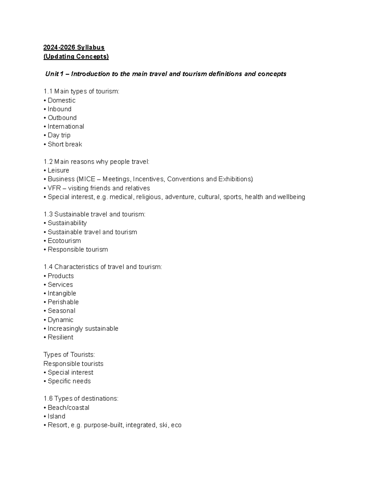 Updating Concepts (2024-2026 Syllabus) - 2024-2026 Syllabus (Updating ...