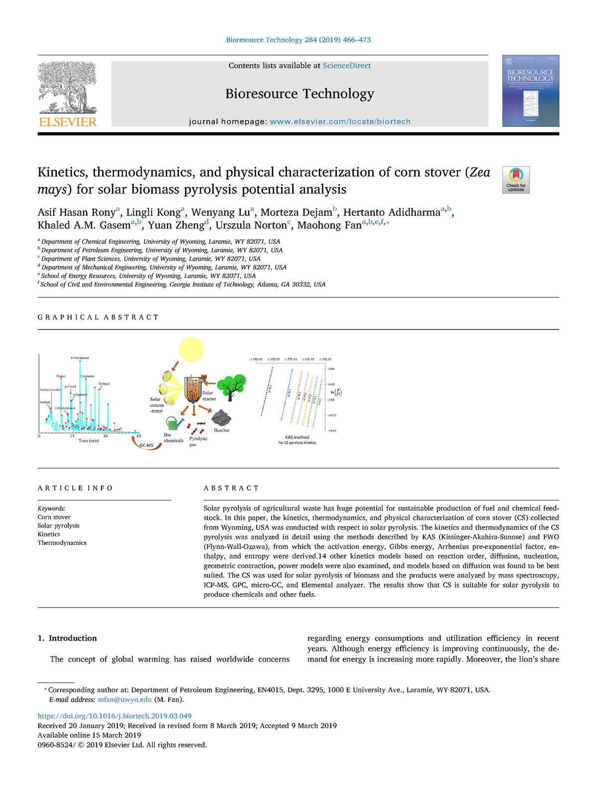 Tecnología Bioambiental - Contents Lists Available AtScienceDirect ...