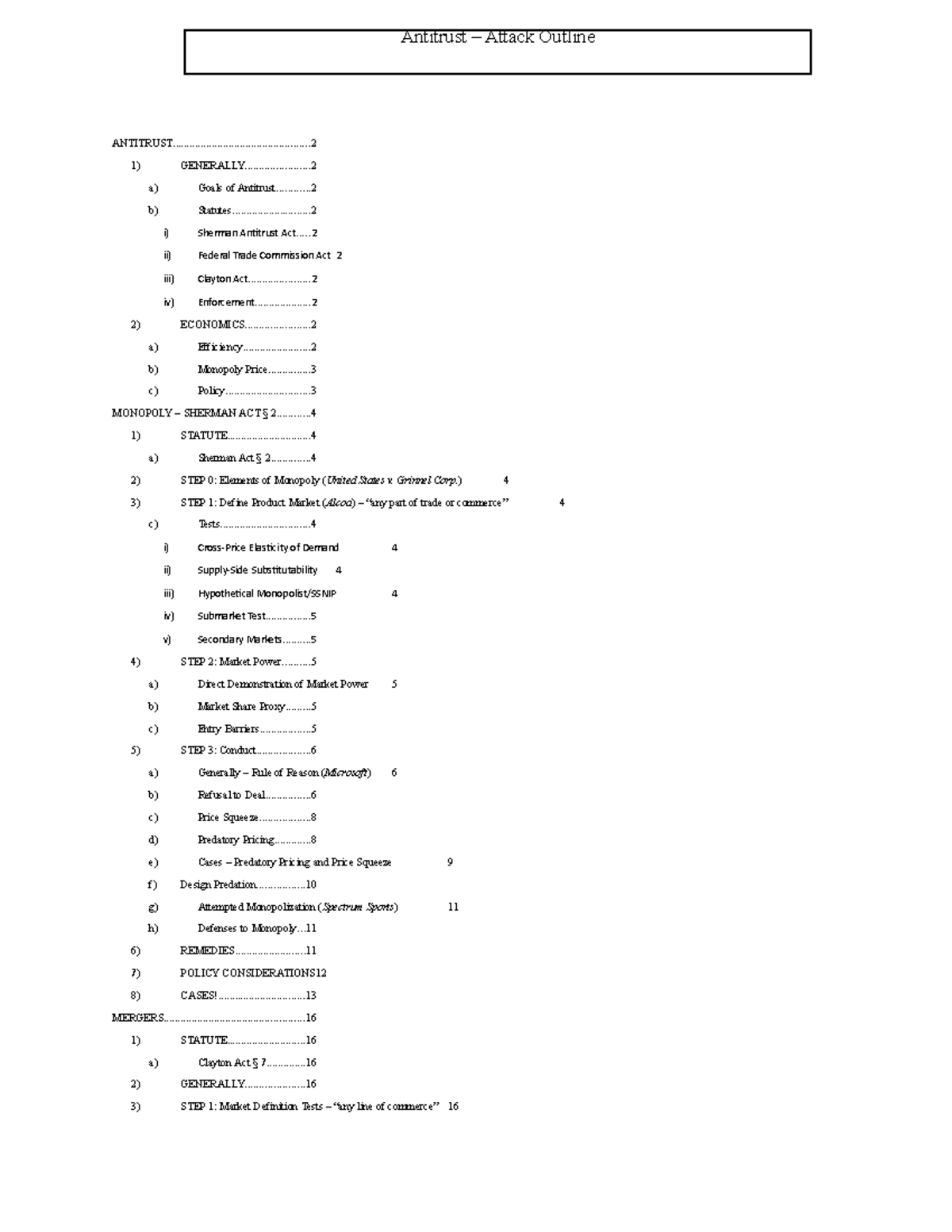 What Are Antitrust Laws Quizlet - 0q3nhkf