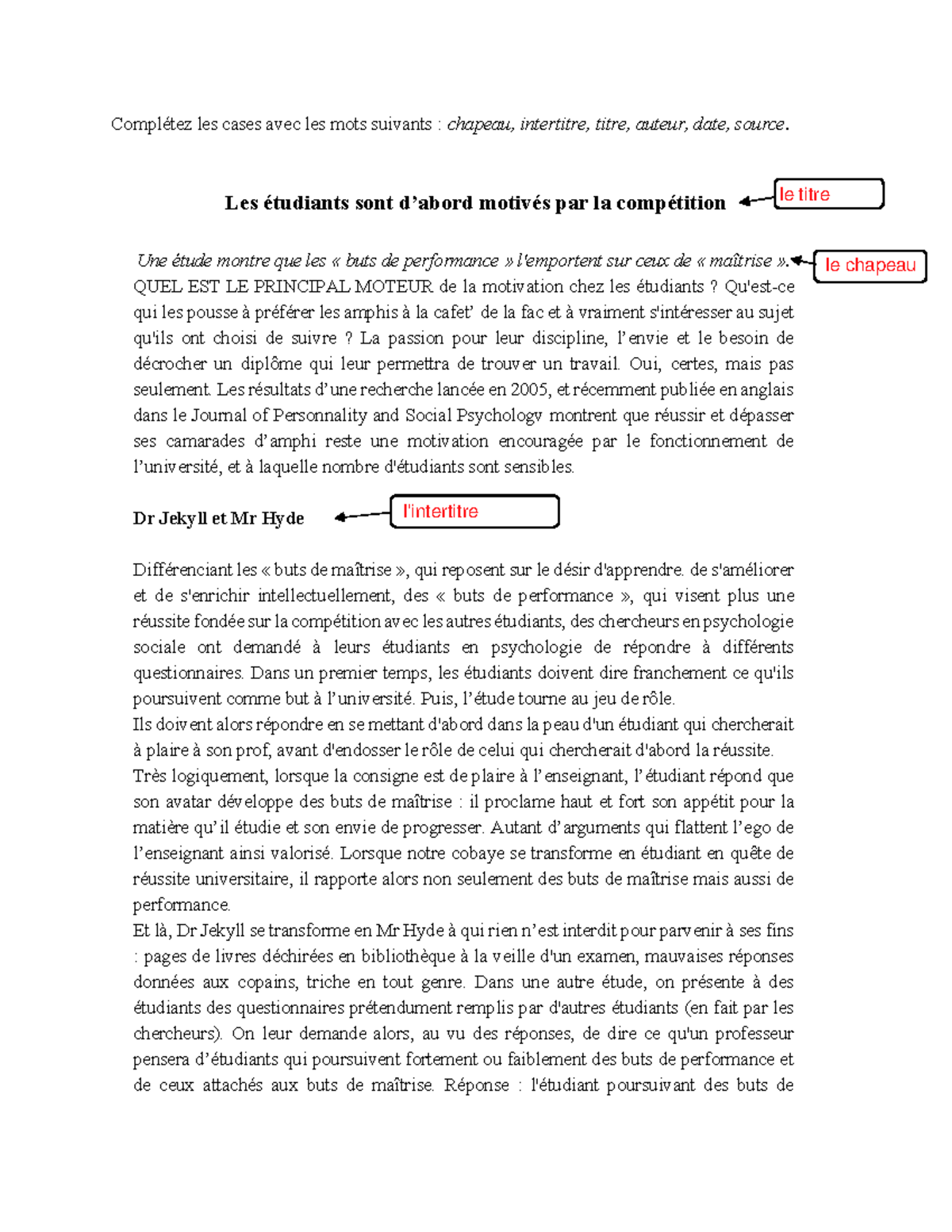 Quelle Est La Structure D’Un Texte? – ZUQF