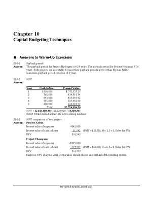Chapter+13 - Solutions - © Pearson Education Limited, 2015. Chapter 13 ...