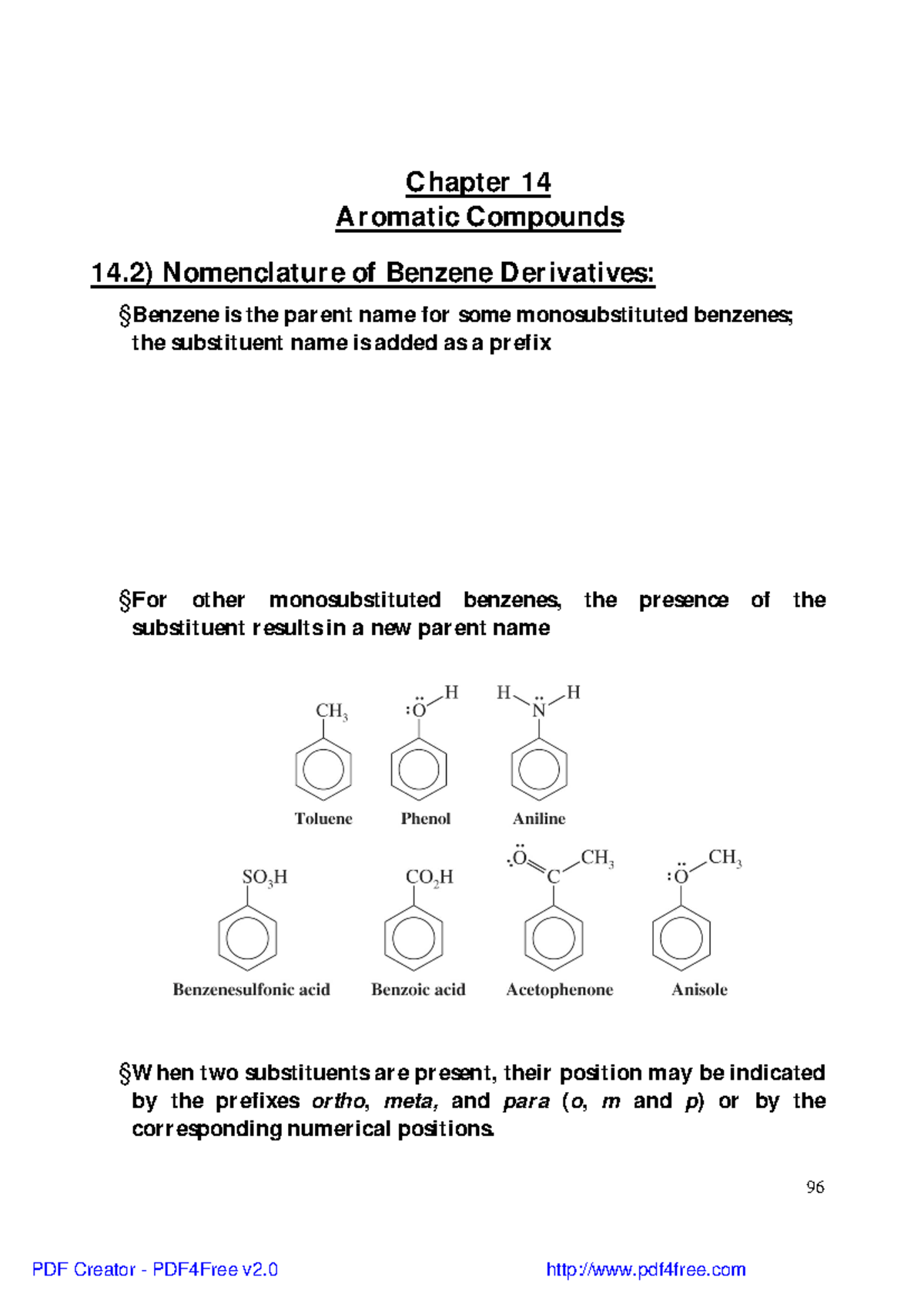 Aromatic Compounds - will help the student to learn more about organic ...
