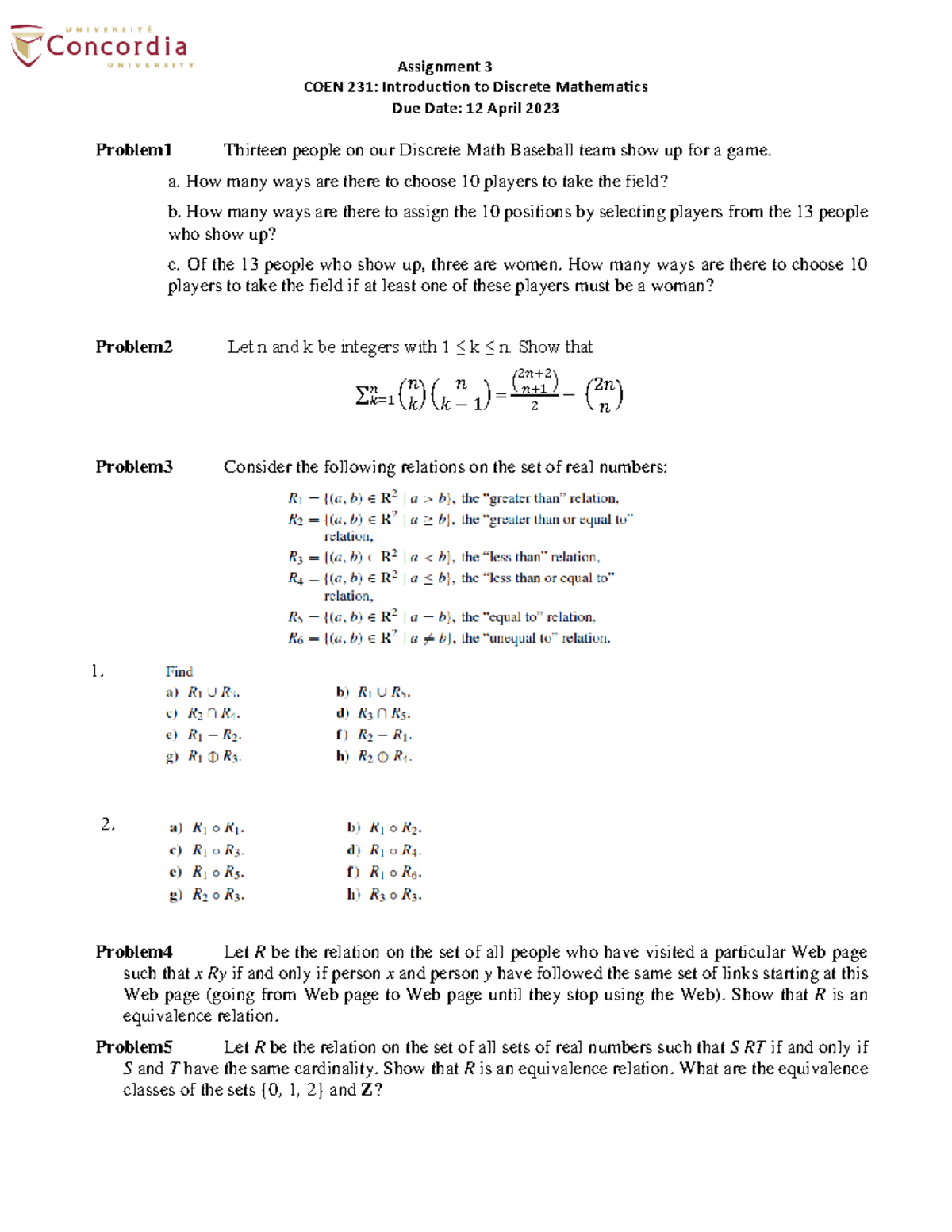 312 solved assignment 2023