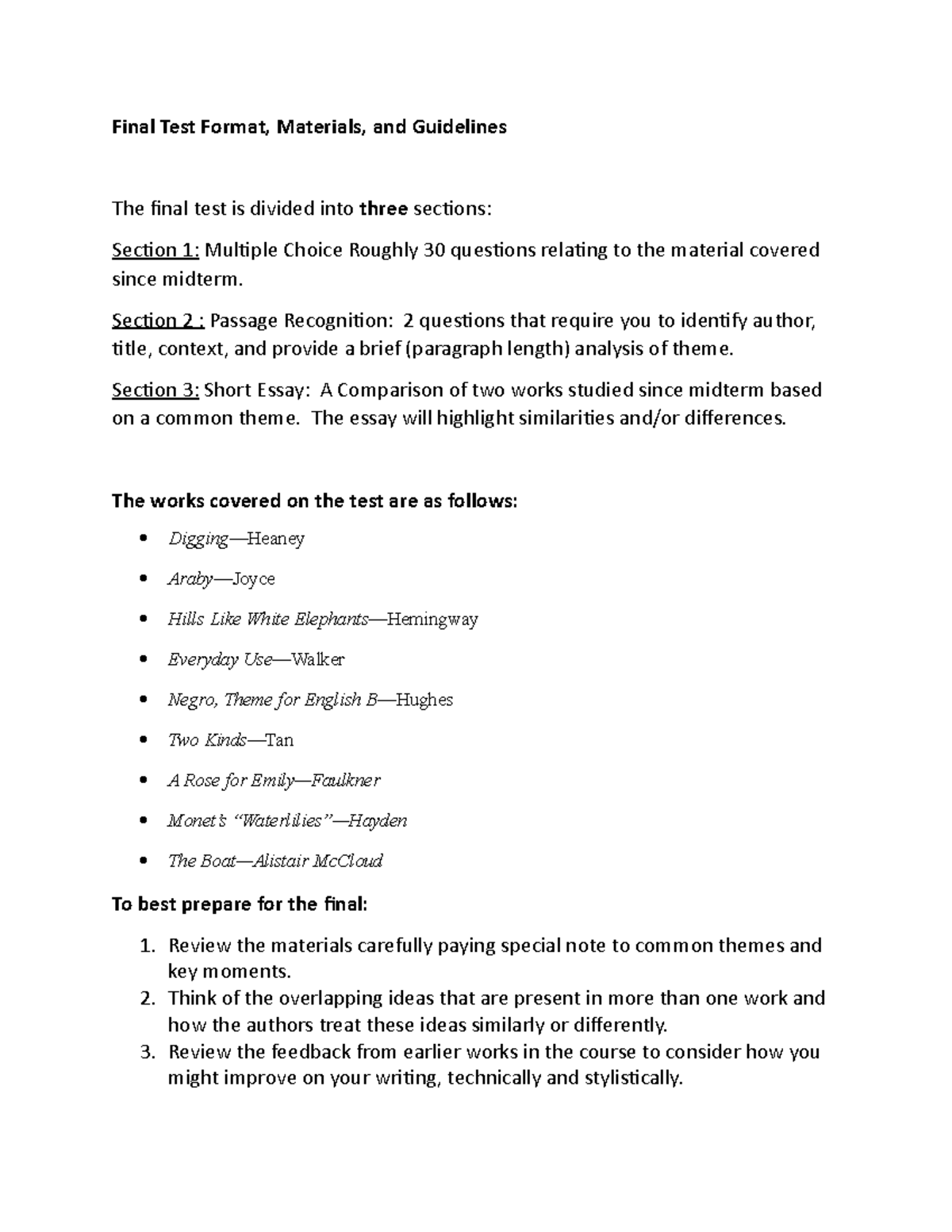 English Essays Samples Comparative Essay Thesis Statement also Friendship Essay In English Final Test Format Materials And Guidelines W Studocu Thesis Statement Essays