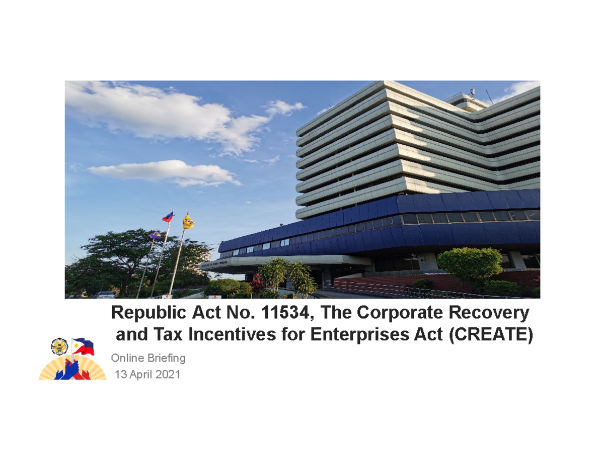 2-create-rr-5-2021-it-full Compress - Republic Act No. 11534, The ...