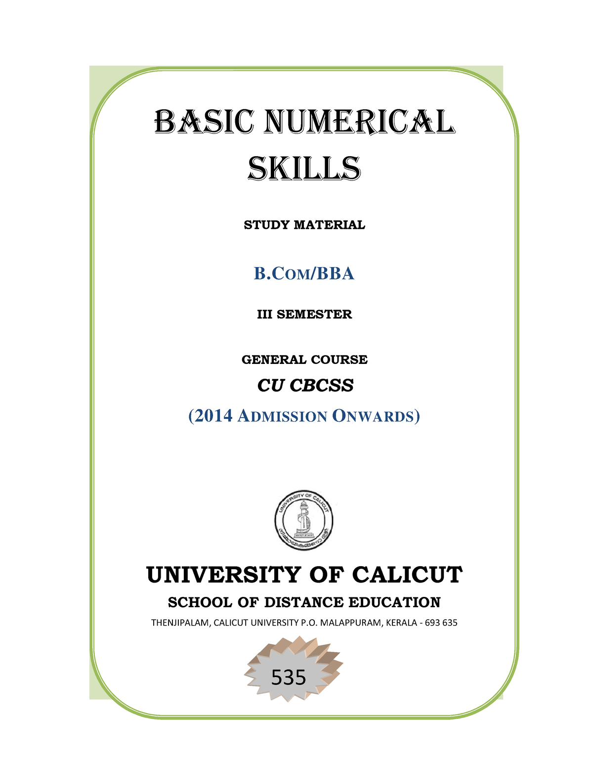 first-third-sem-bcom-bba-basic-numerical-skills-on08sep2015-business