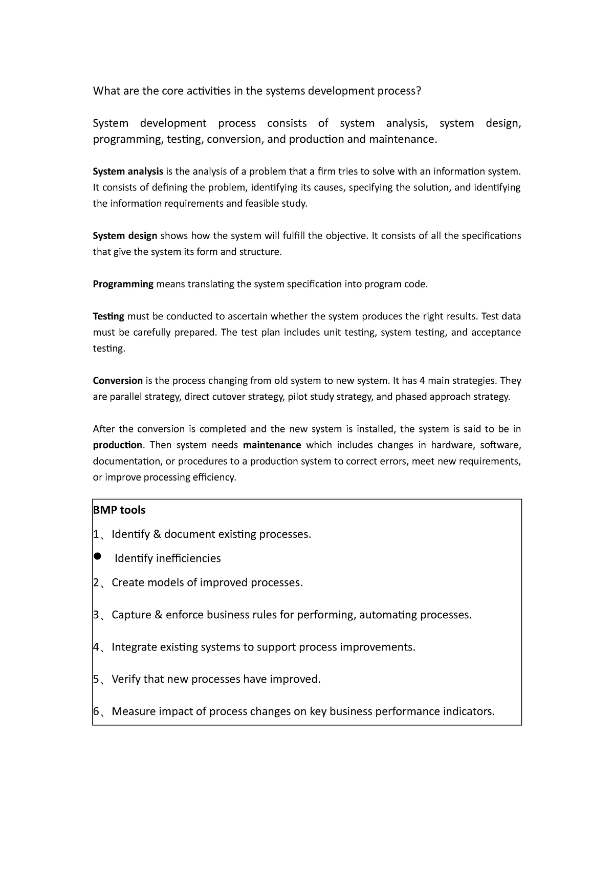 question-2-what-are-the-core-activities-in-the-systems-development