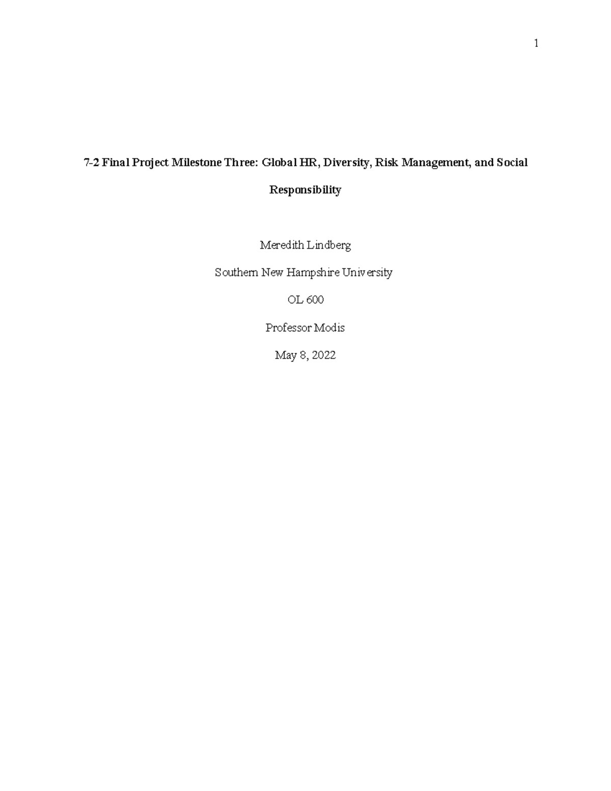 OL-600 7-2 Final Project Milestone Three Global HR Diversity Risk ...