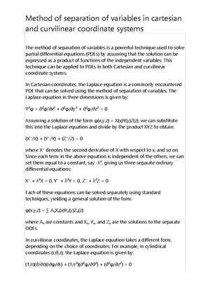 Ordinary differential equations with constant and variable coefficients ...