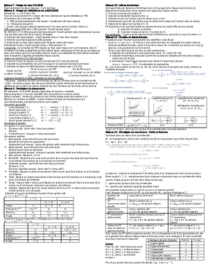 Futures And Options 3 - Reading Notes For Class 3 - Futures And Options 