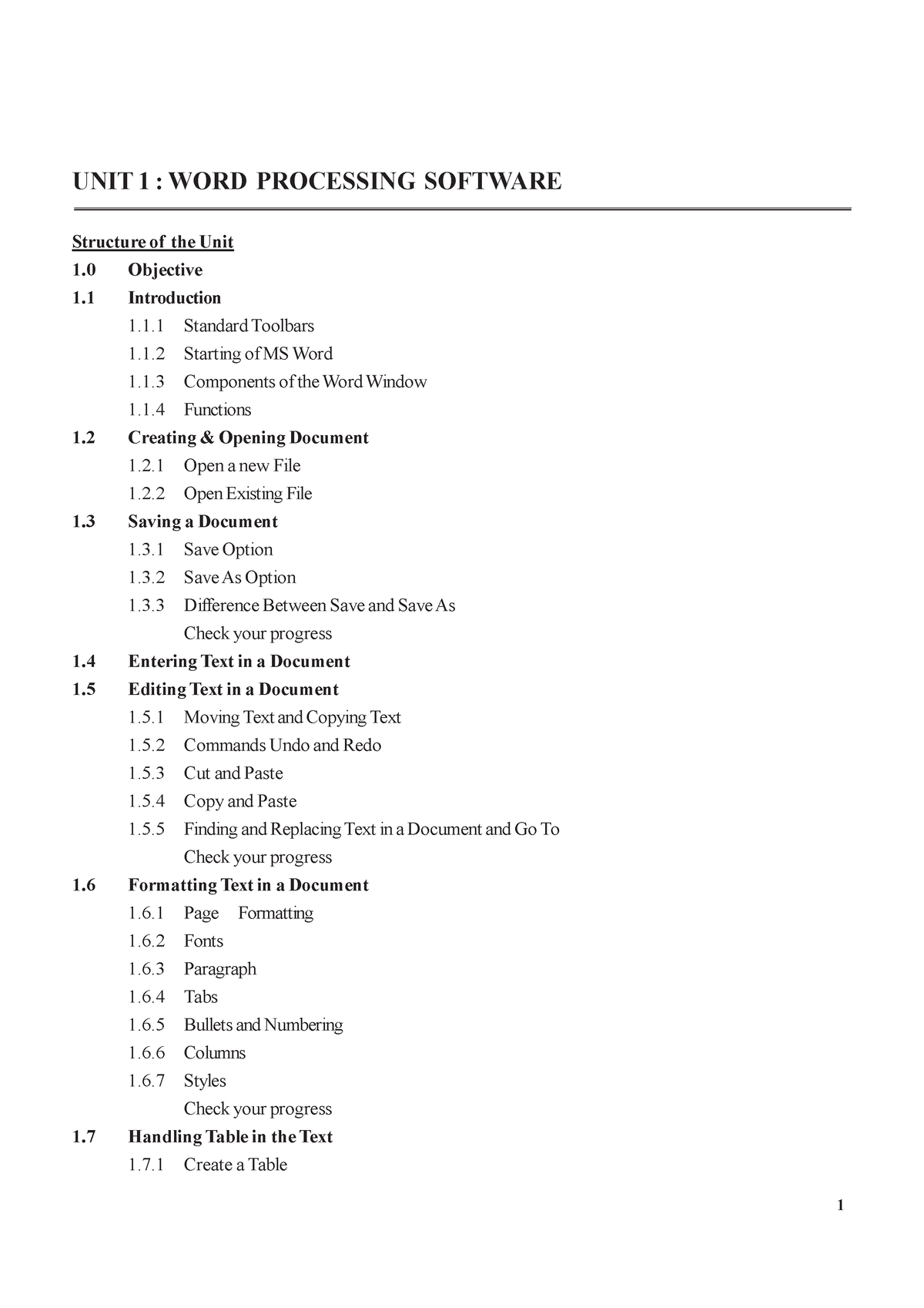 word-processing-software-unit-i-word-processing-software-unit-1