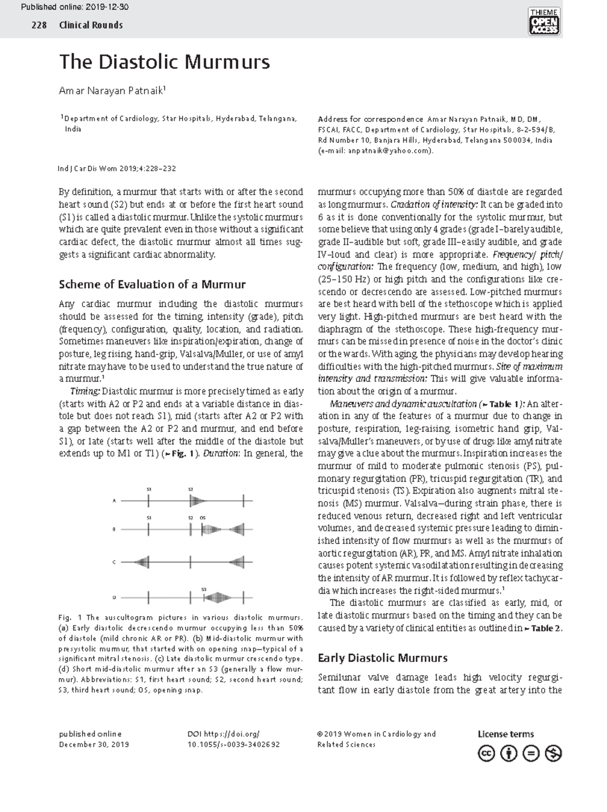 The Diastolic Murmurs - aprende sobre medicina interna - The Diastolic ...