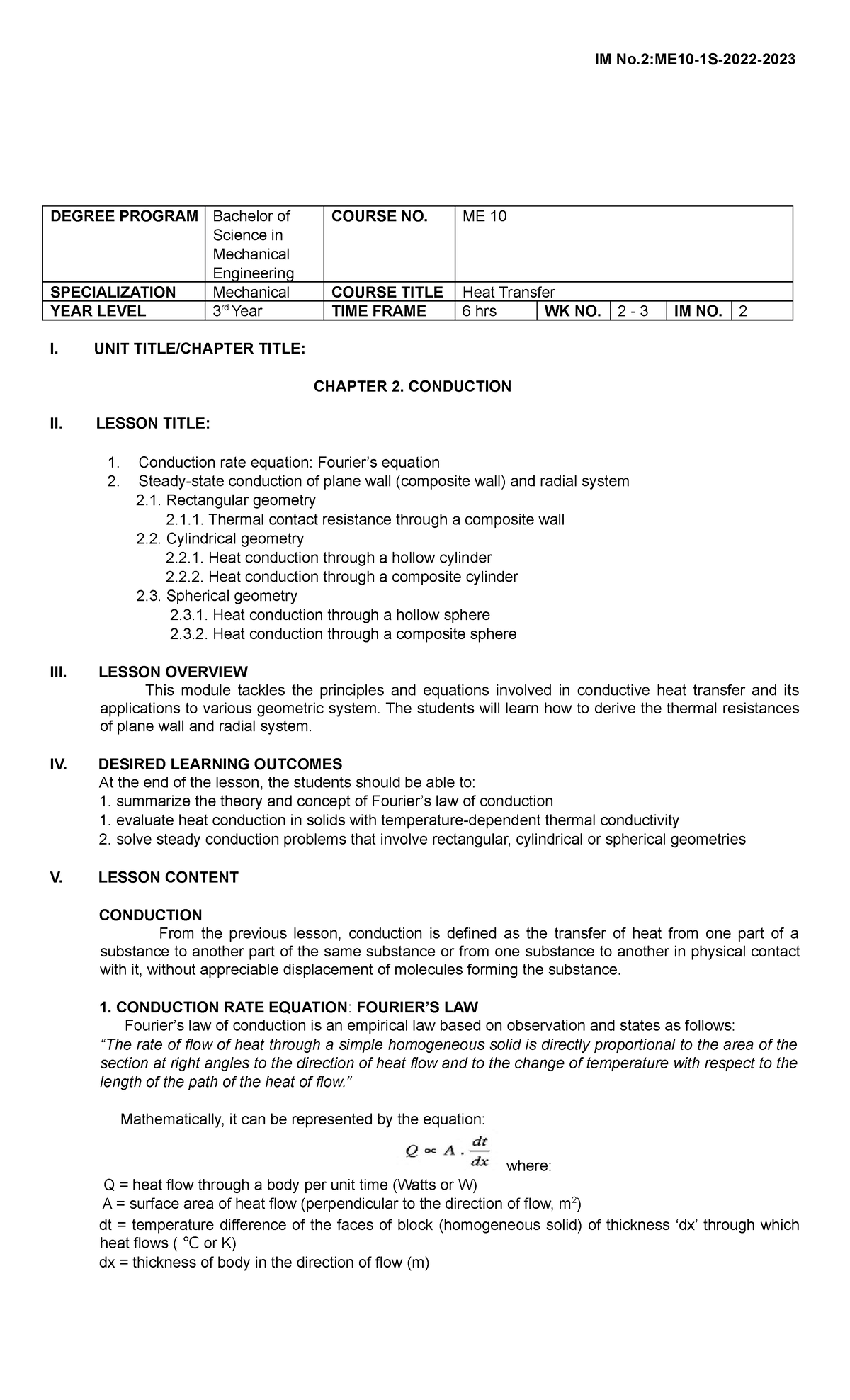 HEAT 02 NVSU-FR-ICD-05-00 - DEGREE PROGRAM Bachelor of Science in ...