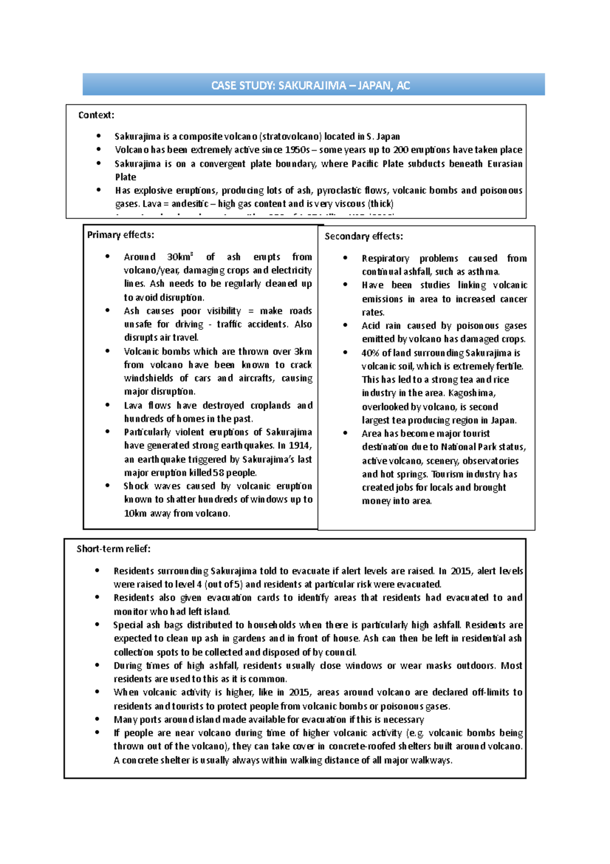 japan case study a level geography