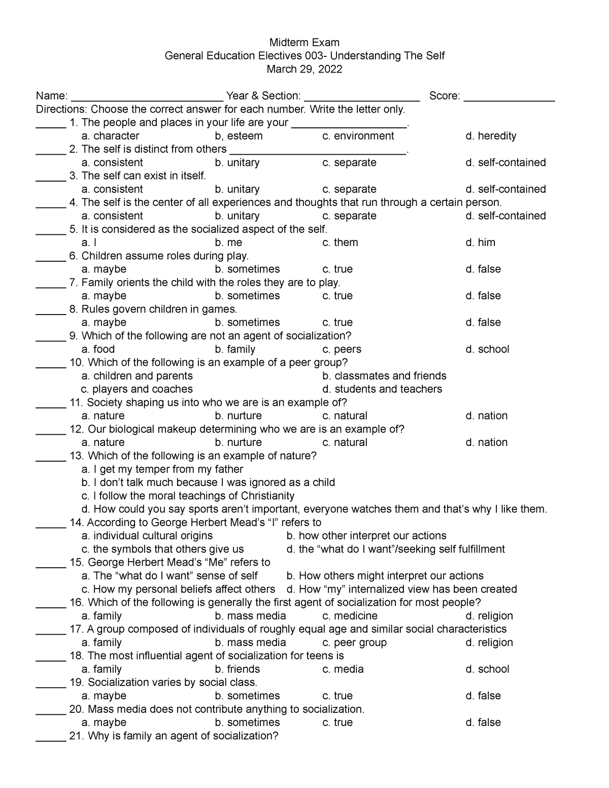 BSIT 2B Midterm Exam - STUDY TO KNOW MUCH BETTER AND TO BE COME ...