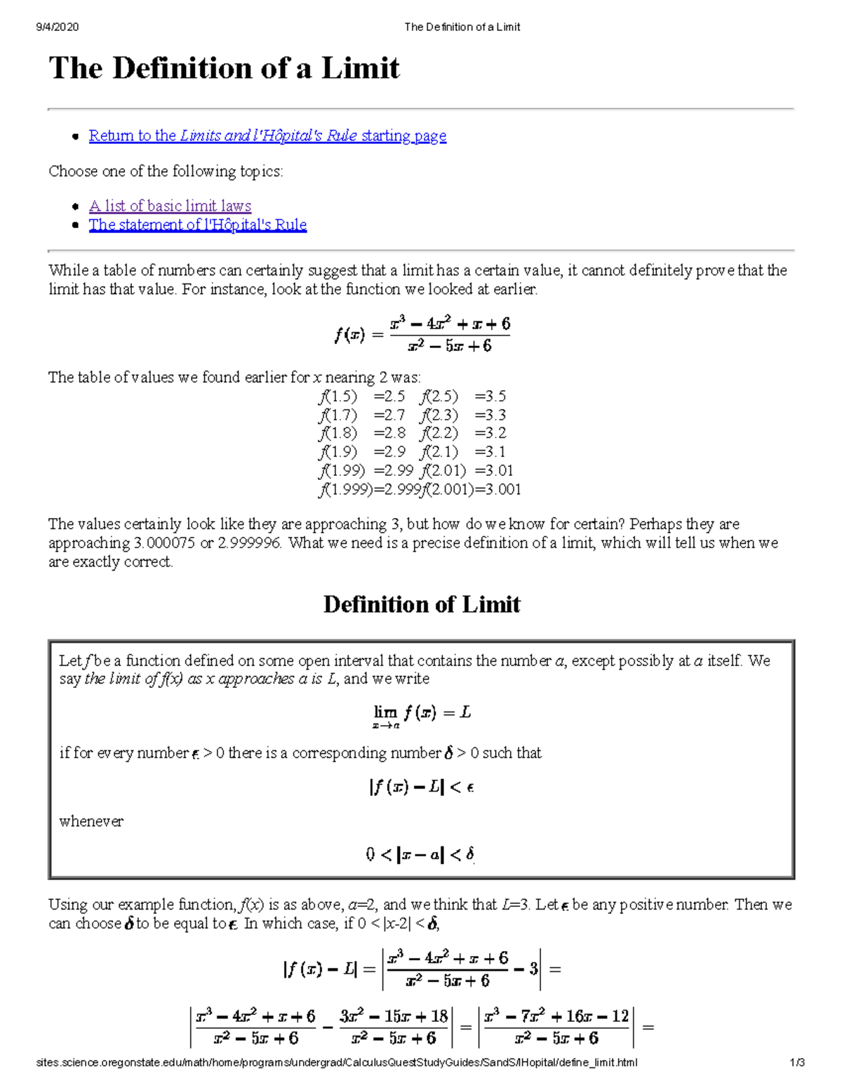 week-001-topic-1-precise-definition-of-a-limit-9-4-2020-the-definition-of-a-limit-studocu