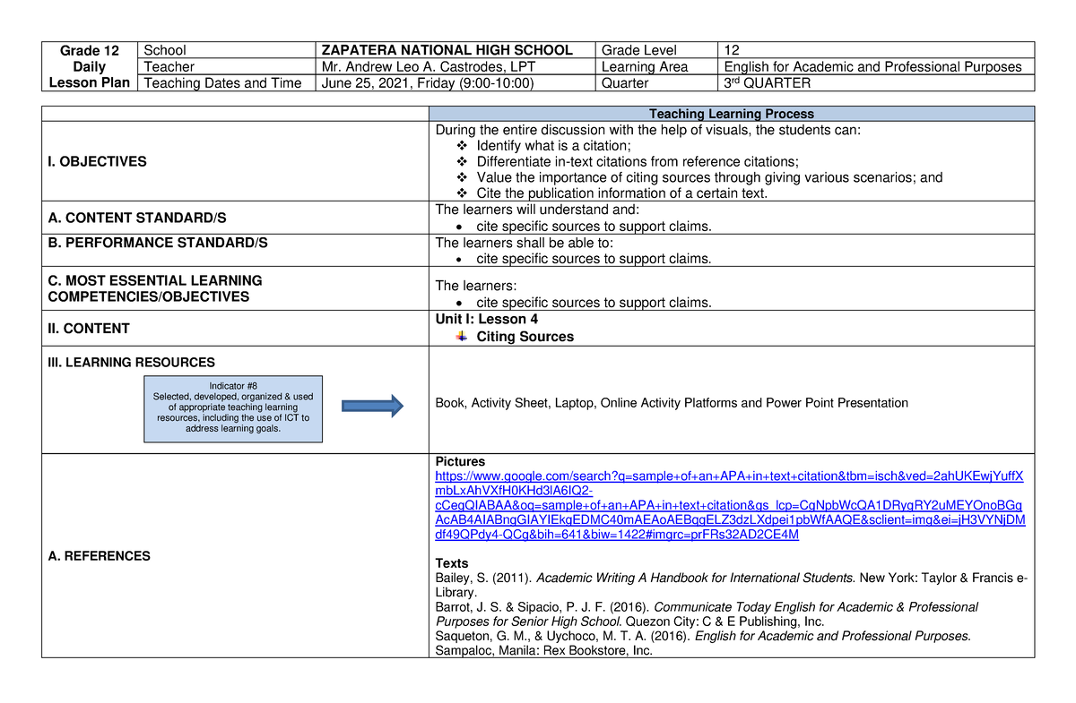 lesson-plan-citing-sources-znhs-2nd-cot-castrodes-grade-12-daily