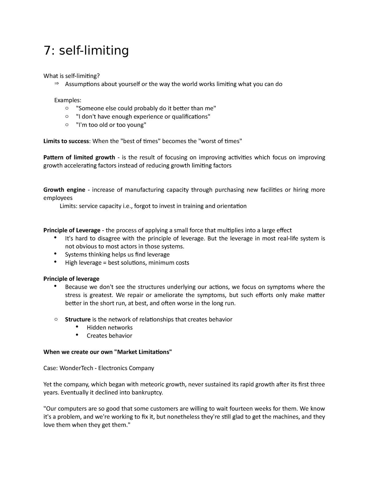 bme-ch7-aaaaaaaaaaaaaaaaa-7-self-limiting-what-is-self-limiting