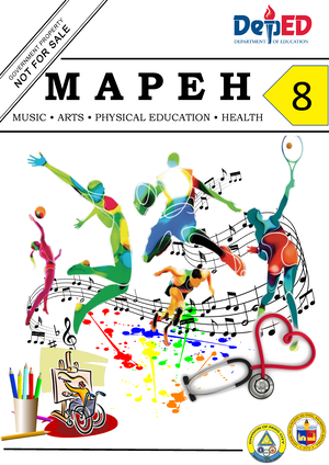 PE 8 - Q2 - M4 - Notes - 8 M A P E H MUSIC • ARTS • PHYSICAL EDUCATION ...