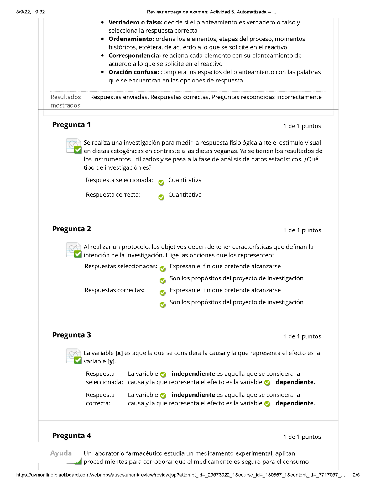 B.M.I-Actividad 5. Automatizada – - 8/9/22, 19:32 Revisar Entrega De ...