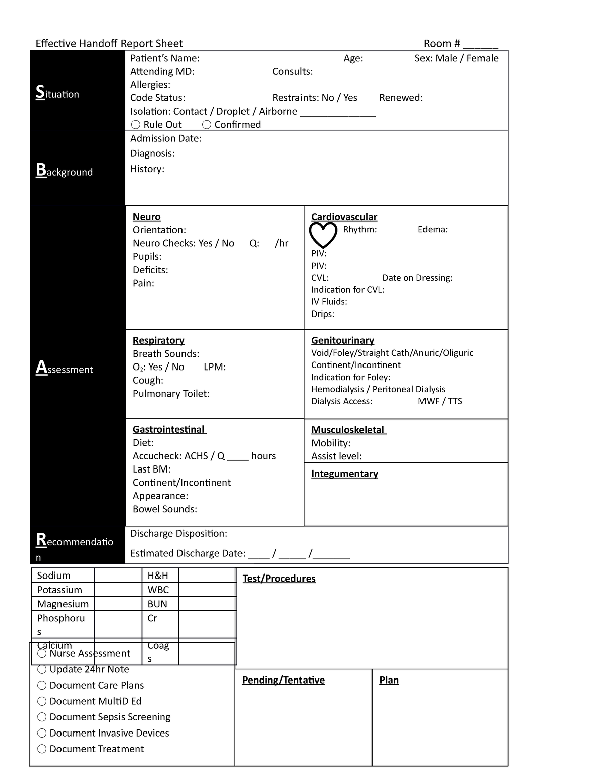 Report Sheet - Studocu