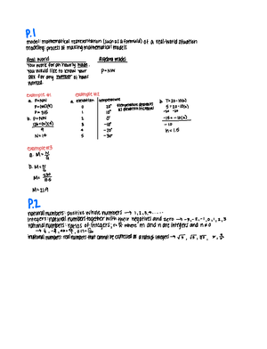MTH 150 Unit 1 Examples - Practice Problems for unit 1 exam ...