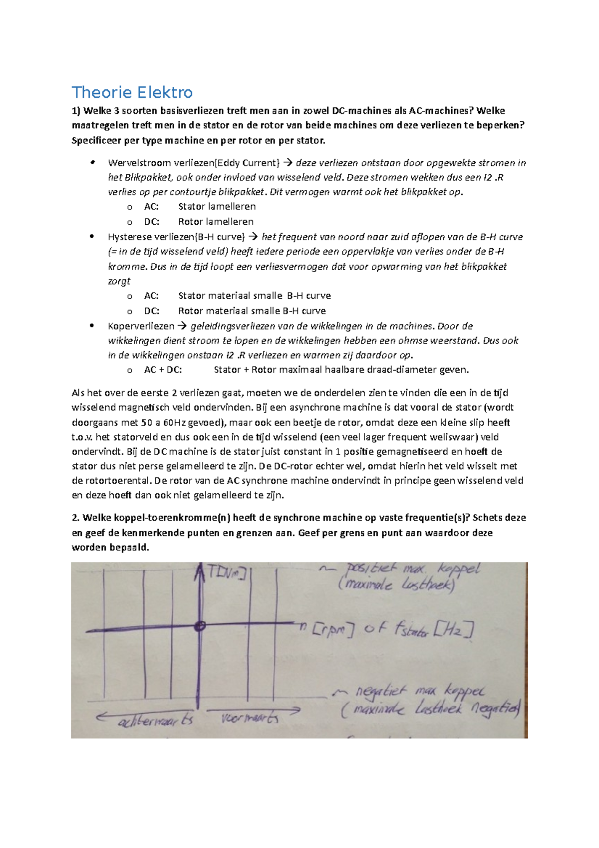 Proef/oefen Tentamen 2016, Vragen En Antwoorden - Theorie Elektro 1 ...