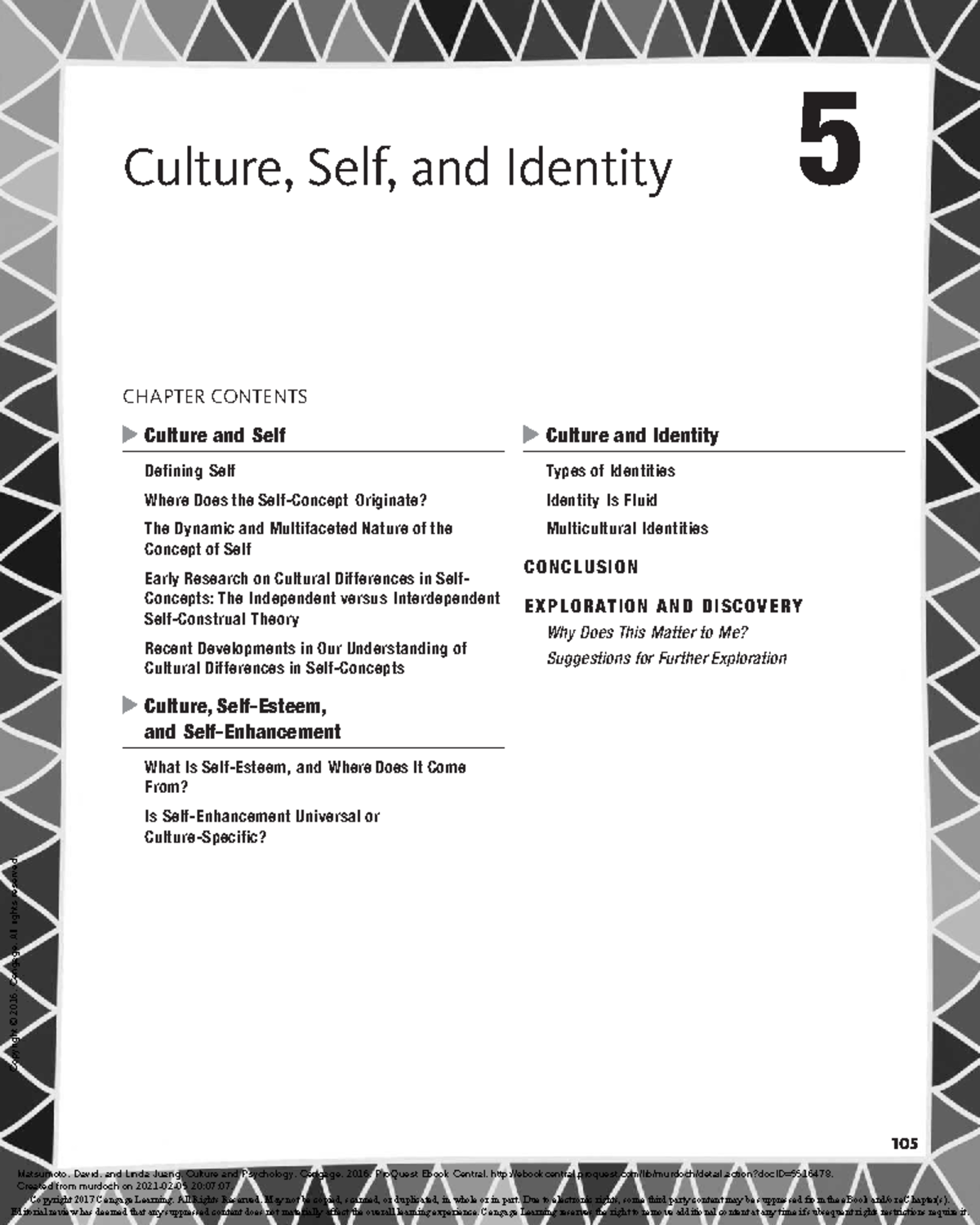 culture-and-psychology-ch-5-culture-self-and-identity