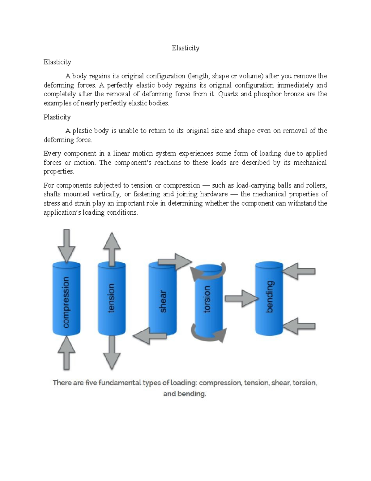 Elasticity - Lecture Notes 3 - Calculus-Based Physics 1 - TIP - Studocu