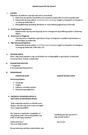 Araling Panlipunan 8 - 2Q - week 4 - LEARNING ACTIVITY SHEET Araling ...