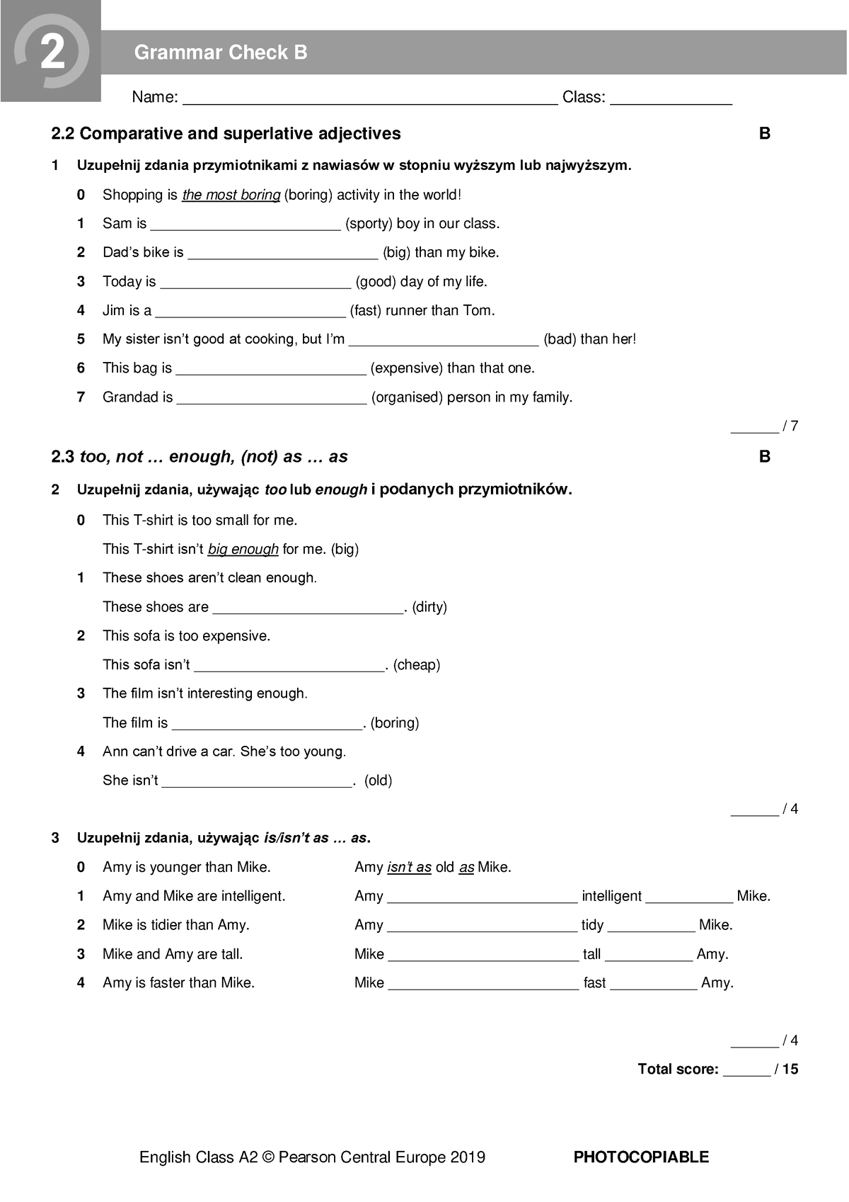 Ec A2 Tests Grammar Check 2b Name