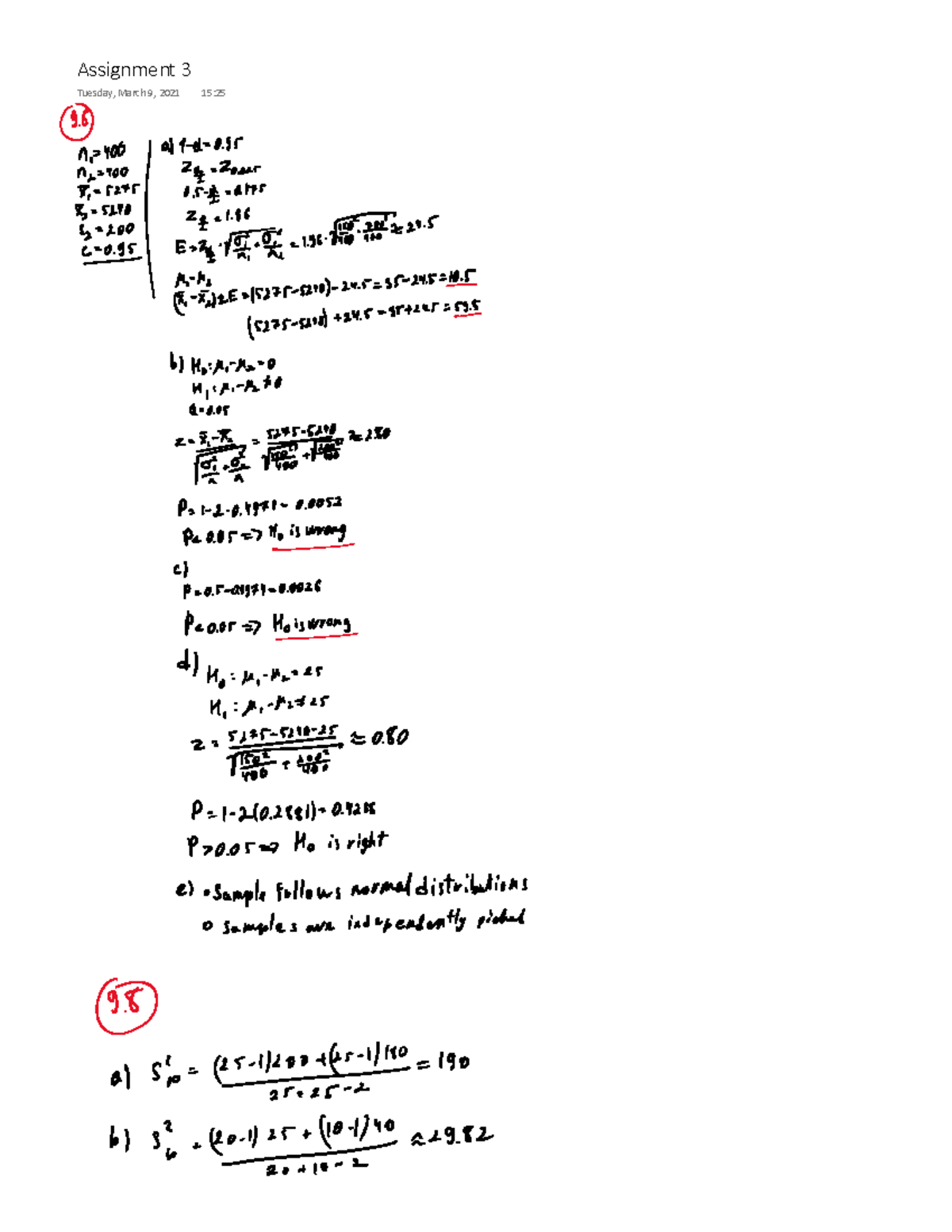 solved assignment course code 312