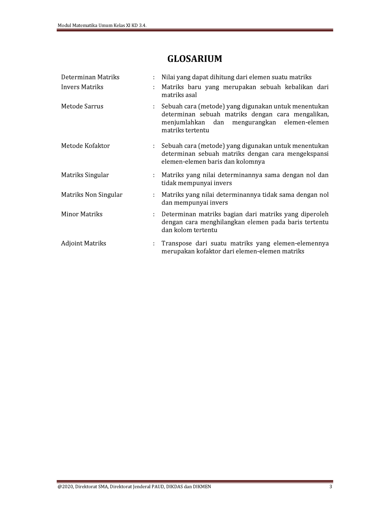 XI Matematika-Umum KD-3 - Modul Matematika Umum Kelas XI KD 3. @2020 ...