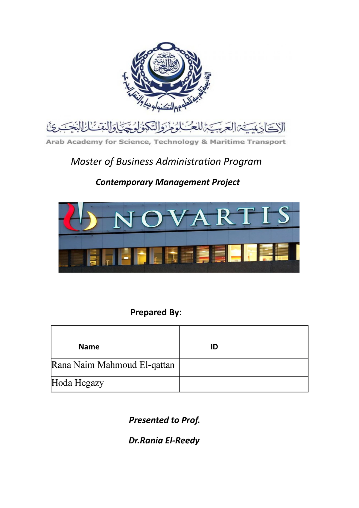 novartis master thesis