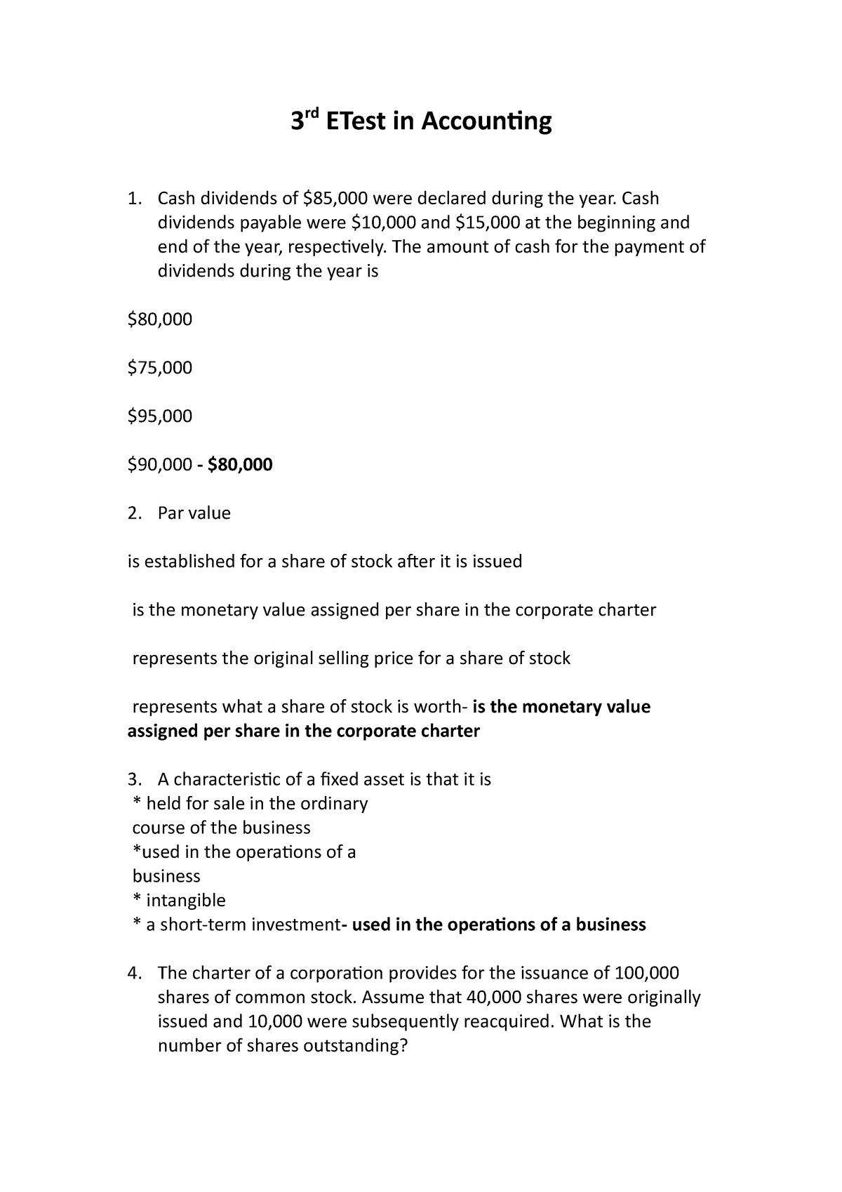 3rd-e-test-in-accounting-3-rd-etest-in-accounting-cash-dividends-of