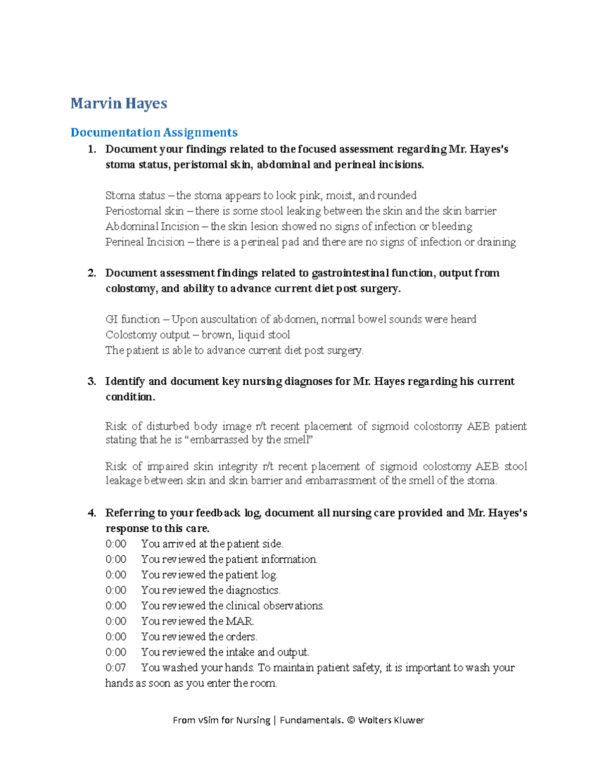 Marvin Hayes Vsim Concept Map V Sims Da- Marvin Hayes - Marvin Hayes Documentation Assignments 1.  Document Your Findings Related - Studocu