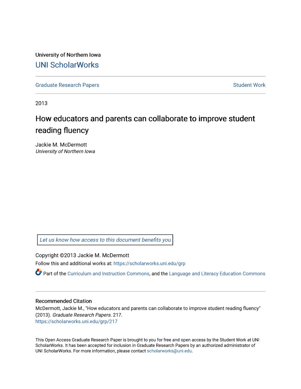 How educators and parents can collaborate to improve student read ...