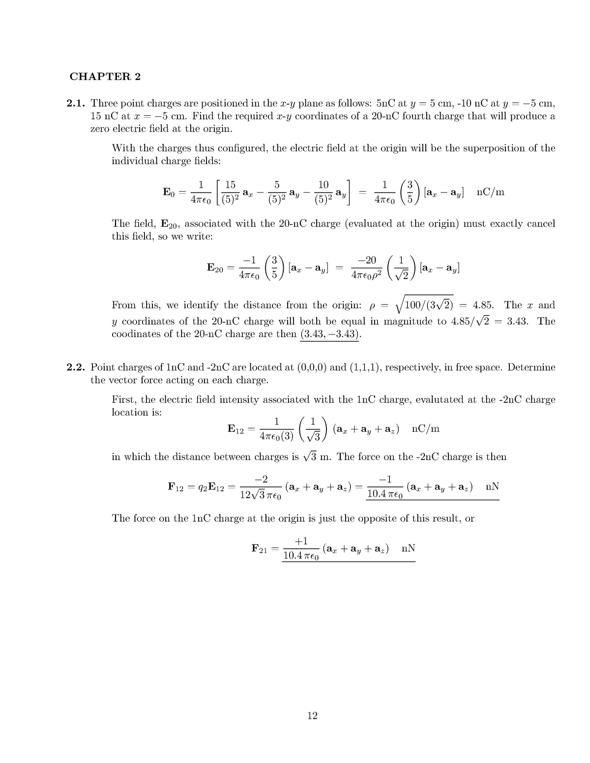 chapter-2-problems-solution-chapter-2-2-1-point-charges-are