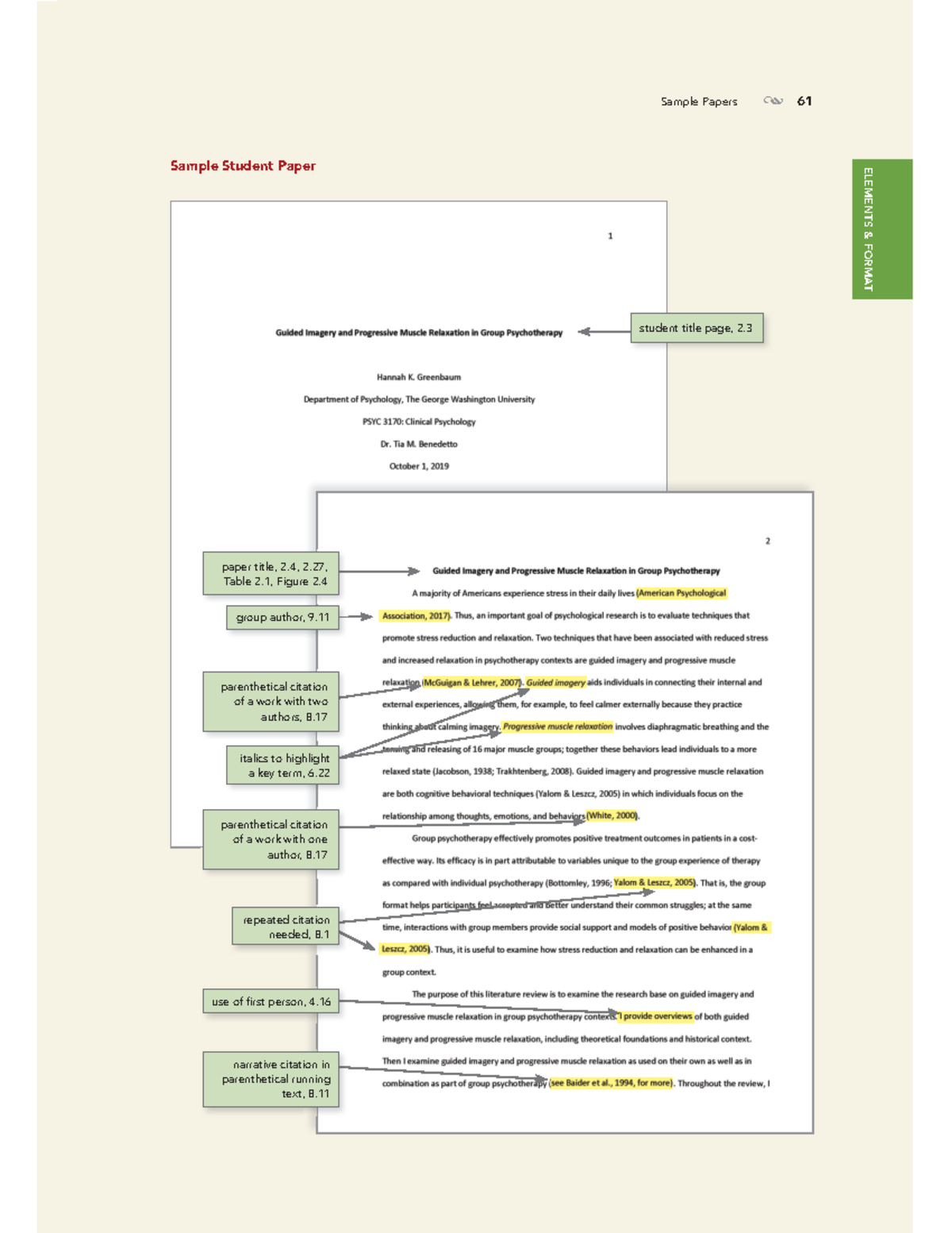 APA 7th Edition Student Paper Sample - Sample Papers • 61 Sample ...