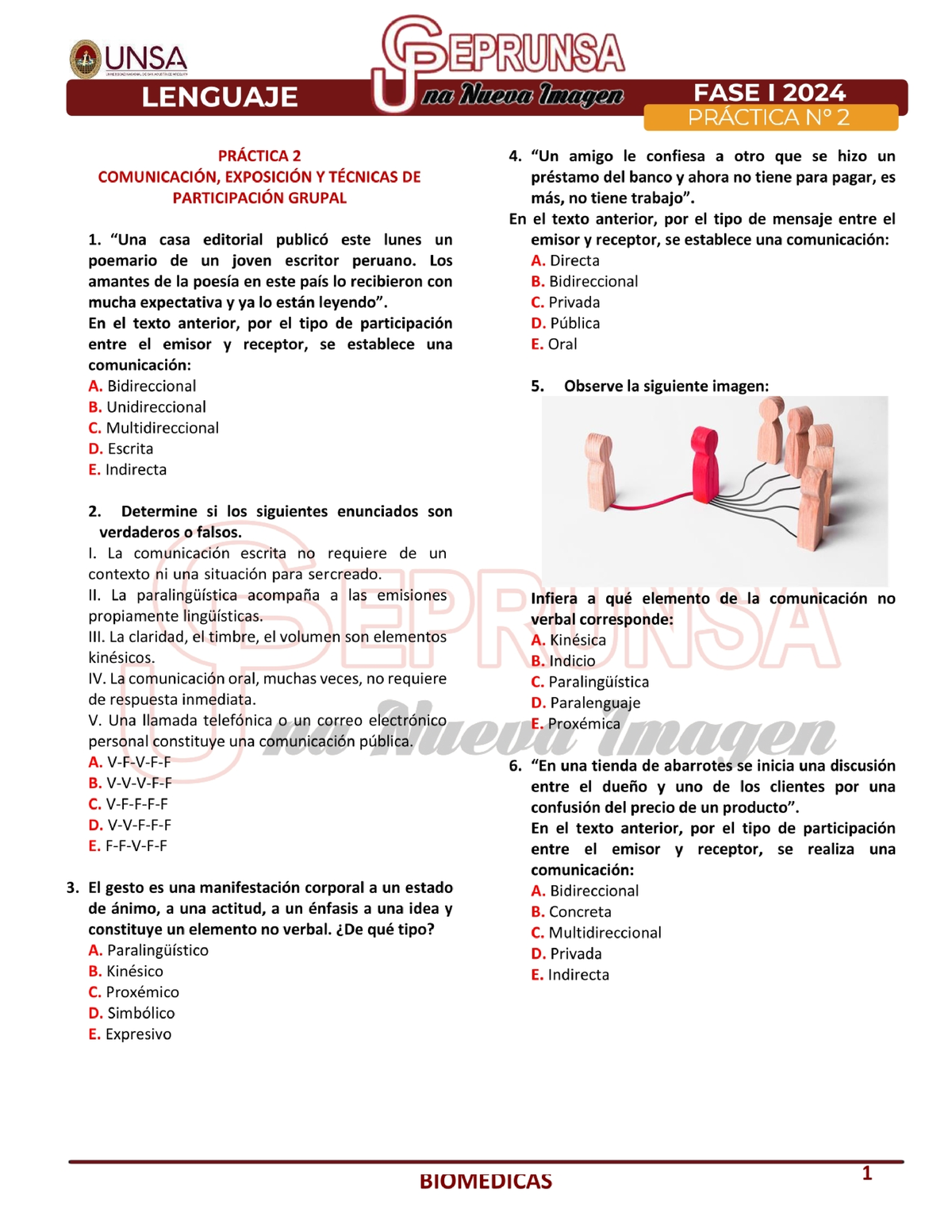 08 (B) - Lenguaje PRÁ Ctica 2 - Ceprunsa I FASE 2024 - Lenguaje Musical ...