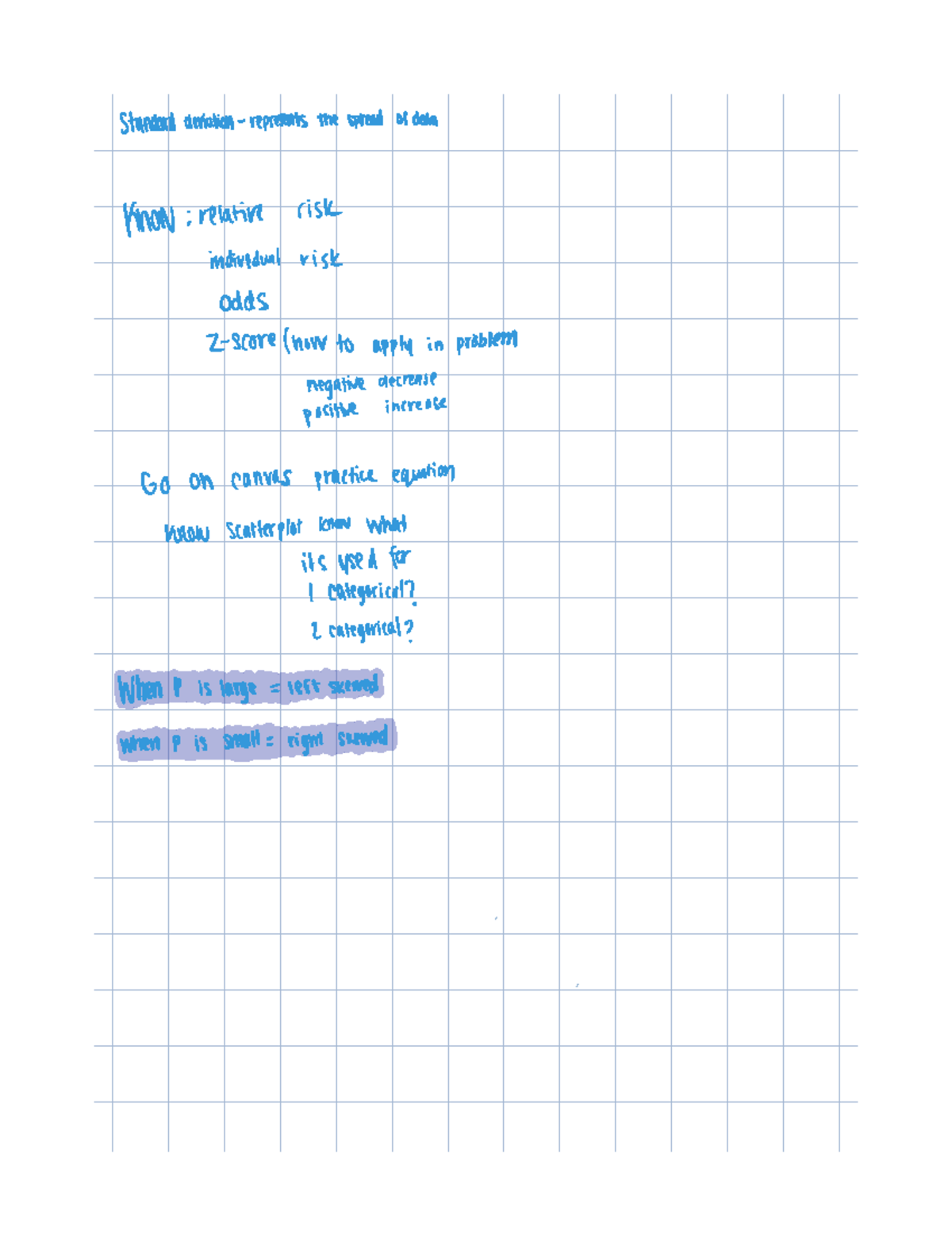 Exam 1 review - Standarddeviation representsthespread ofdata Know ...