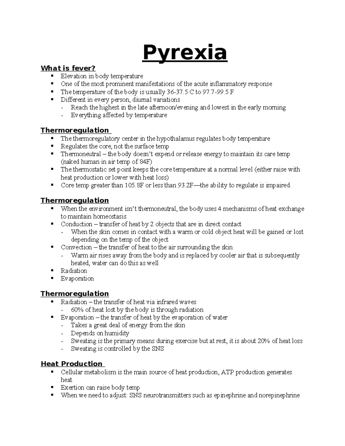 Pyrexia - Pyrexia What is fever? Elevation in body temperature One of ...