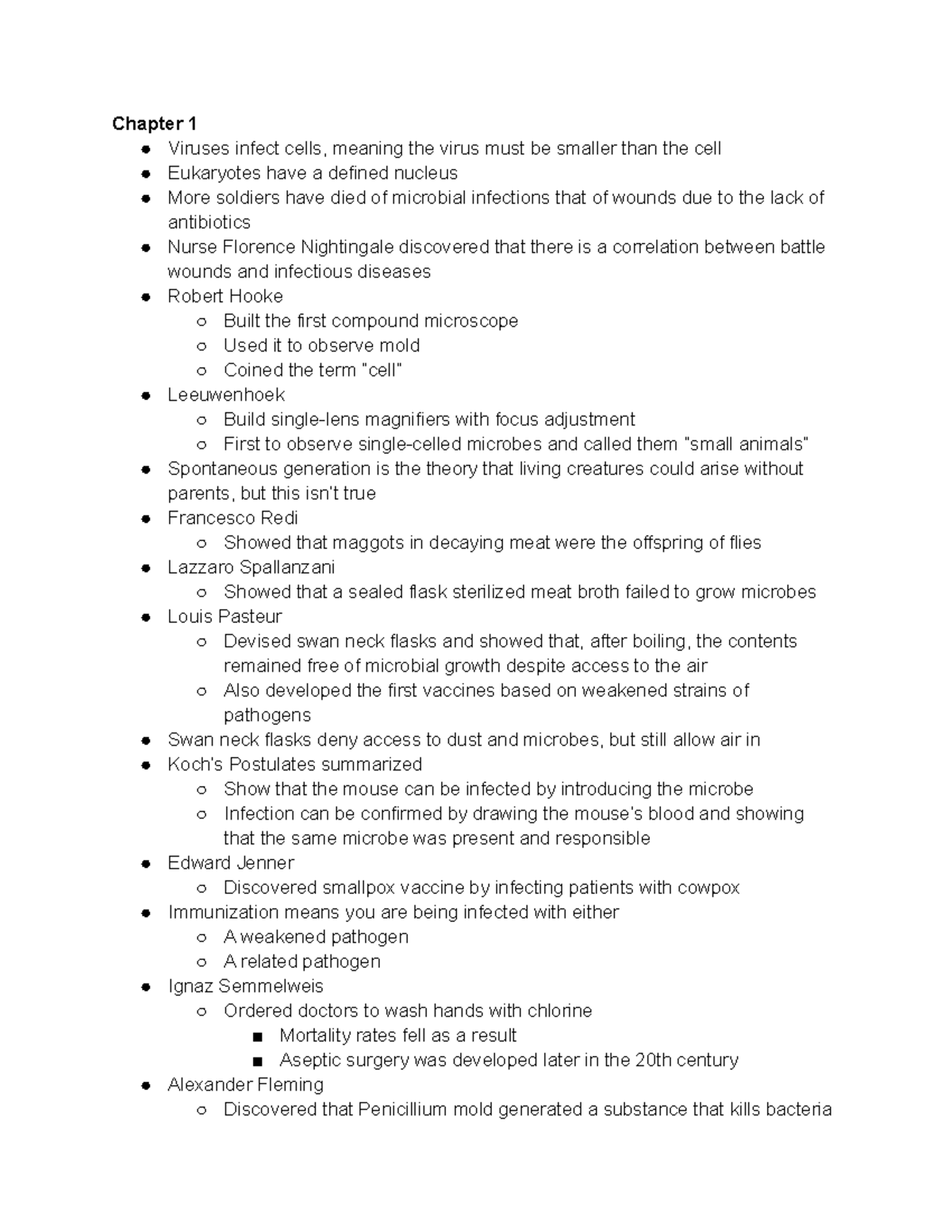 Microbiology Exam 1 Review - Chapter 1 Viruses infect cells, meaning ...