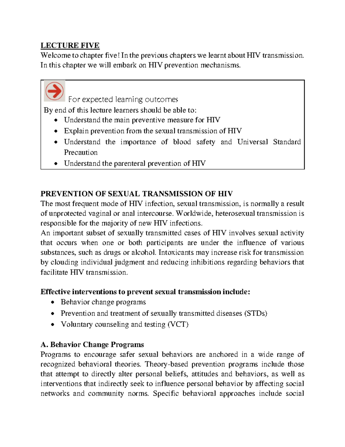 WHO fact sheet on HIV and AIDS with key facts and information on signs ...
