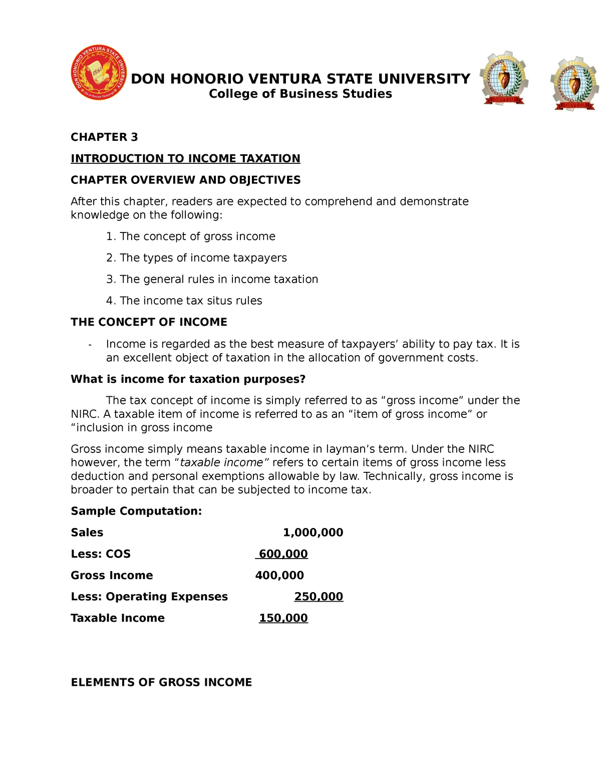 chapter-3-intro-to-tax-lecture-notes-1-don-honorio-ventura-state