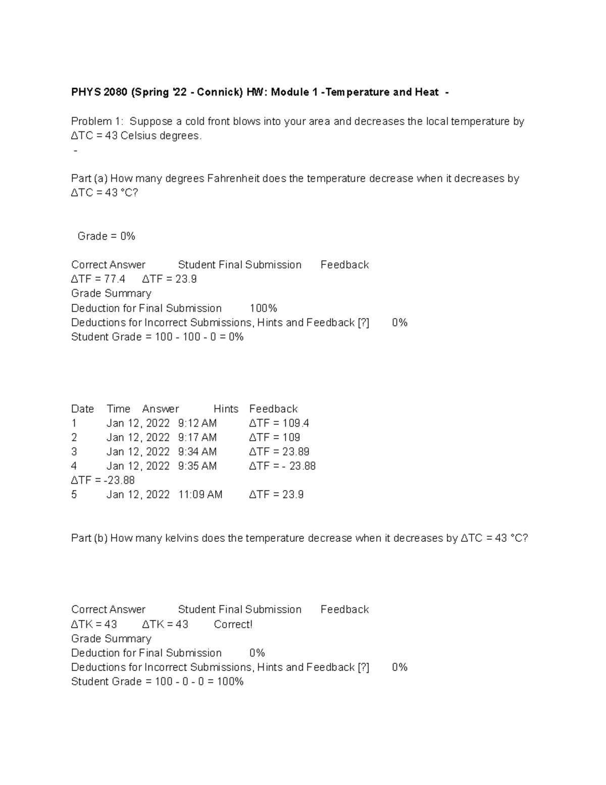 The gas thermostat Physics Homework Help, Physics Assignments and