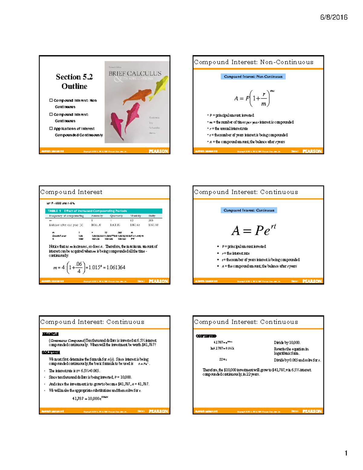 05 02 handout - Lecture notes 05 02 - 6/8/ 1 Copyright © 2014, 2010 ...